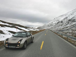 Schnee in Norwegen